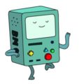 A picture of B-MO from Adventure Time.